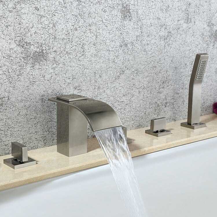 Каскадные смесители (водопады) для ванной и раковины: подбор, отзывы