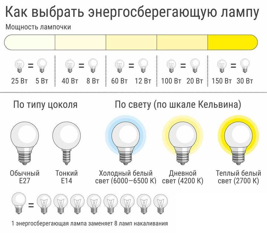 5 видов лампочек для дома - какие лучше выбрать и почему