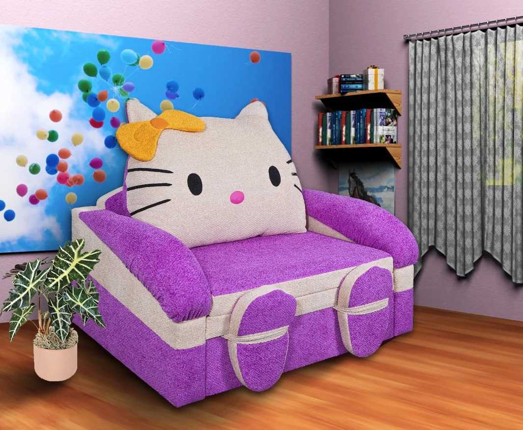 мягкий диван в детскую комнату