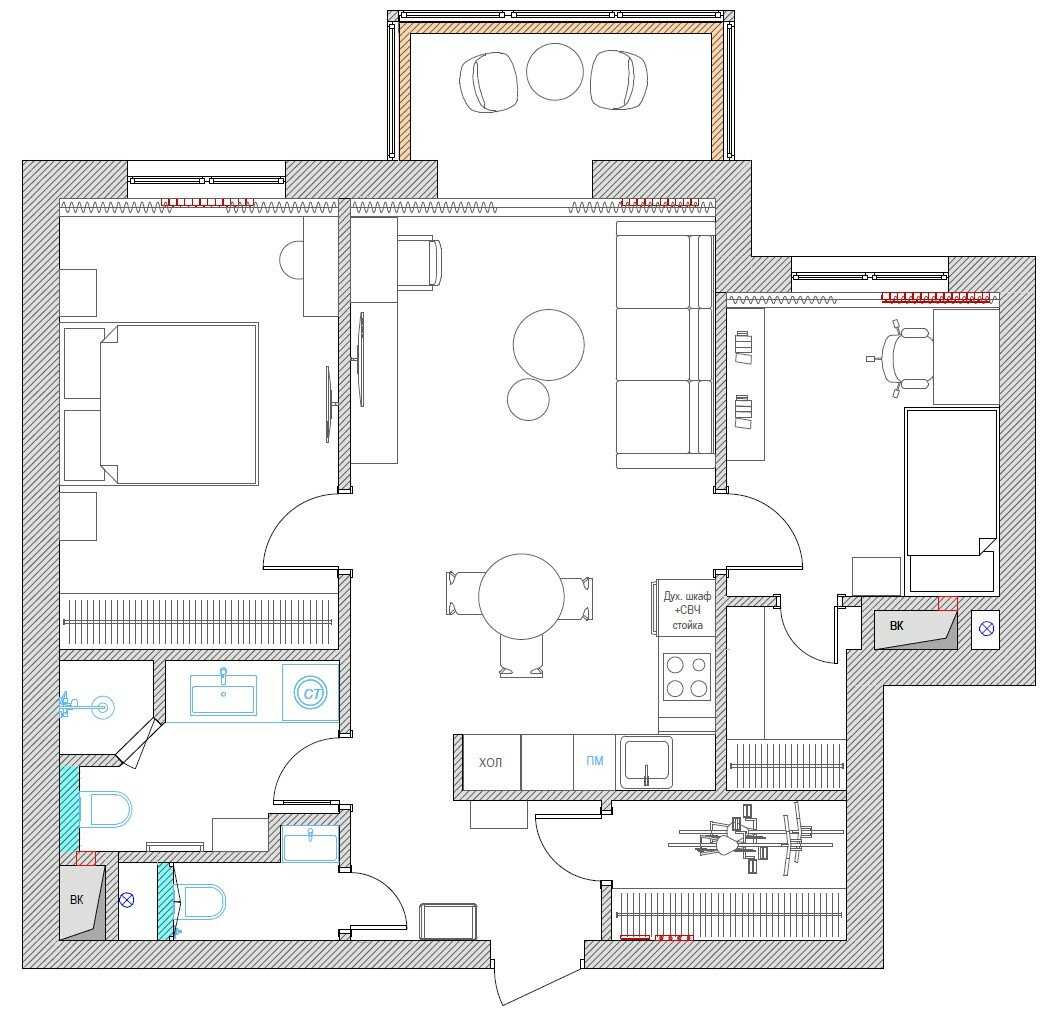 Организация пространства в квартире: экономия и гармонизация пространства в маленьком помещении,  варианты разделения и оптимизации места