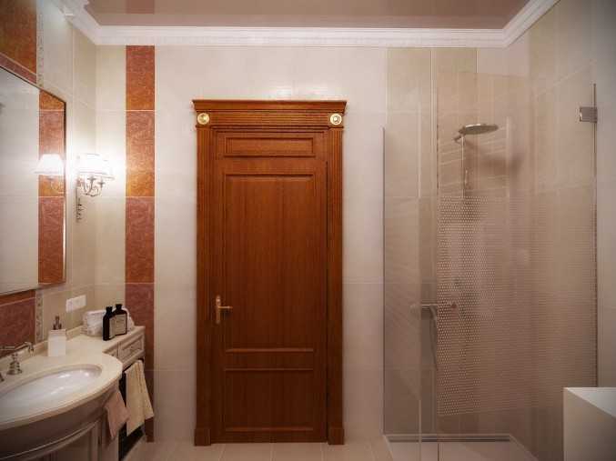 Разновидности влагостойких межкомнатных дверей для ванной комнаты