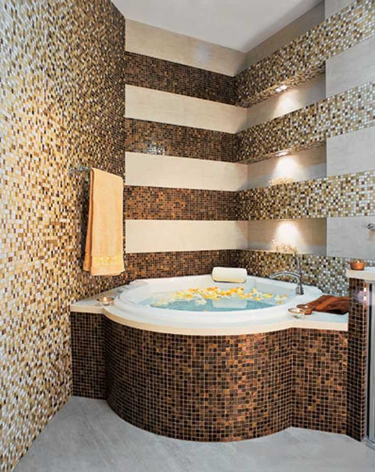 Есть несколько методов монтажа плиток в ванной комнате. У каждого из них свои особенности и достоинства.