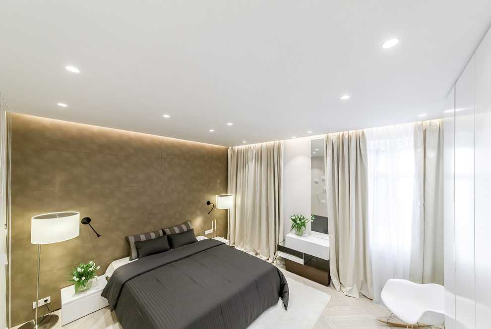 Навесные потолки для спальни (28 фото): дизайн легких подвесных конструкции в комнатах,  производство индии