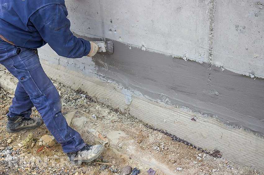 Гидроизоляция пола из бетона