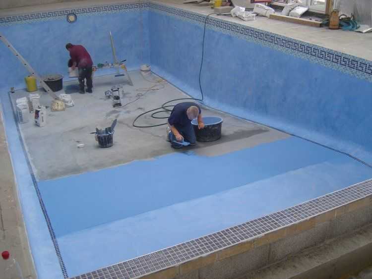 Бетонный бассейн: пошаговое строительство, технология отделки
