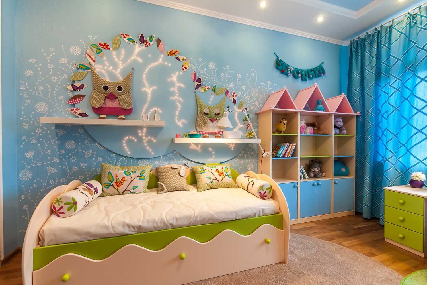100 потрясающих идей: декор детской комнаты своими руками