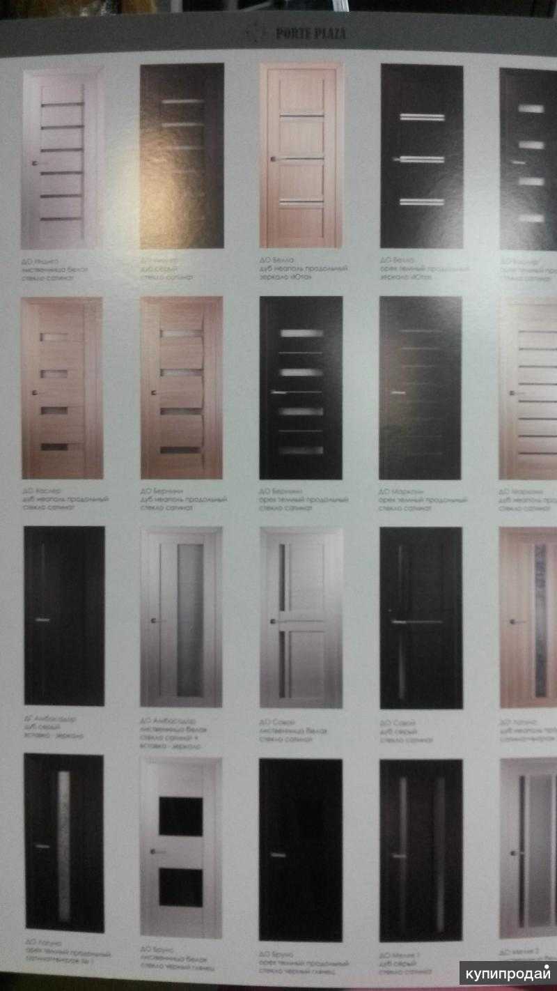 Виды межкомнатных дверей по материалу изготовления и типам петель, фото различных моделей