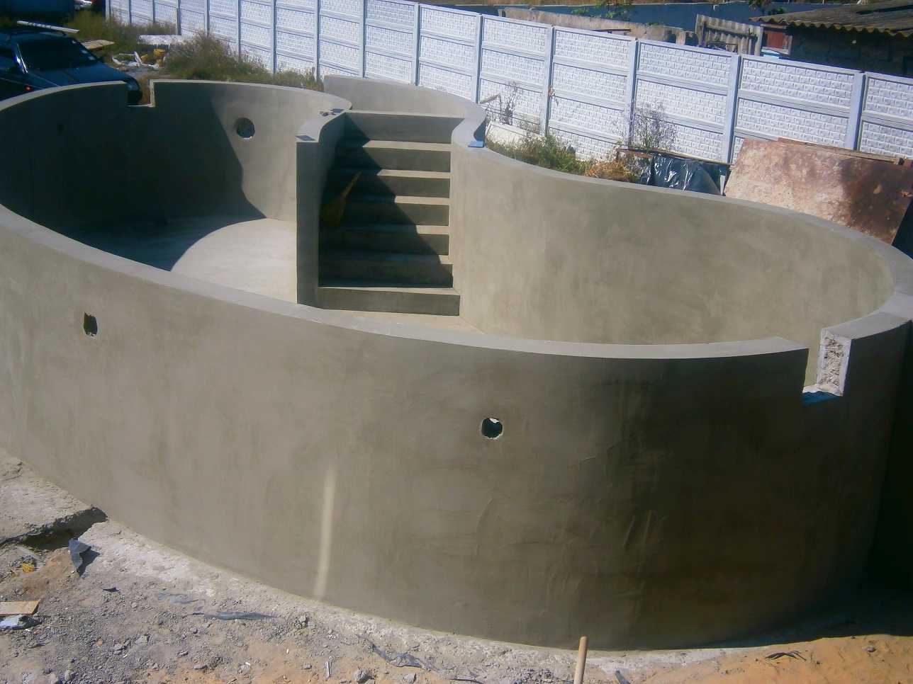 Строительство бассейна из бетона: поэтапная инструкция, видео