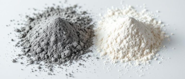 Белый цемент и серый цемент - в чем разница по составу, цвету и области применения