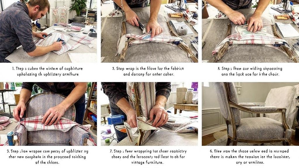 Перетяжка мебели: быстрый способ обновления