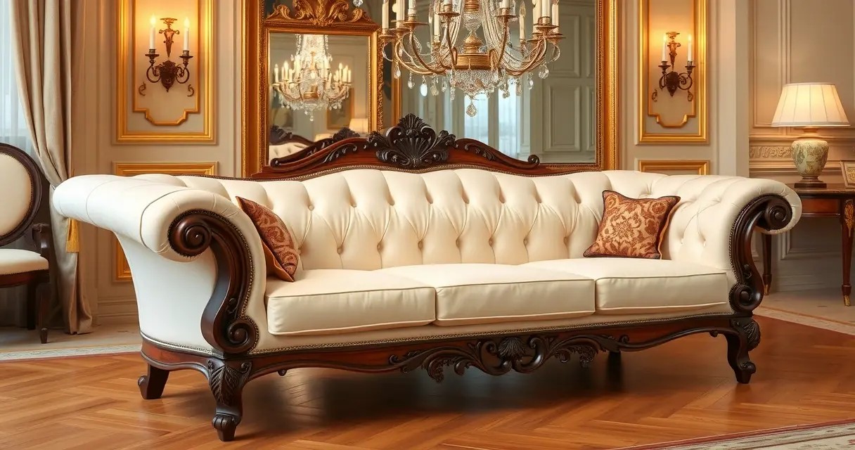 Мебель в стиле барокко: как обустроить интерьер