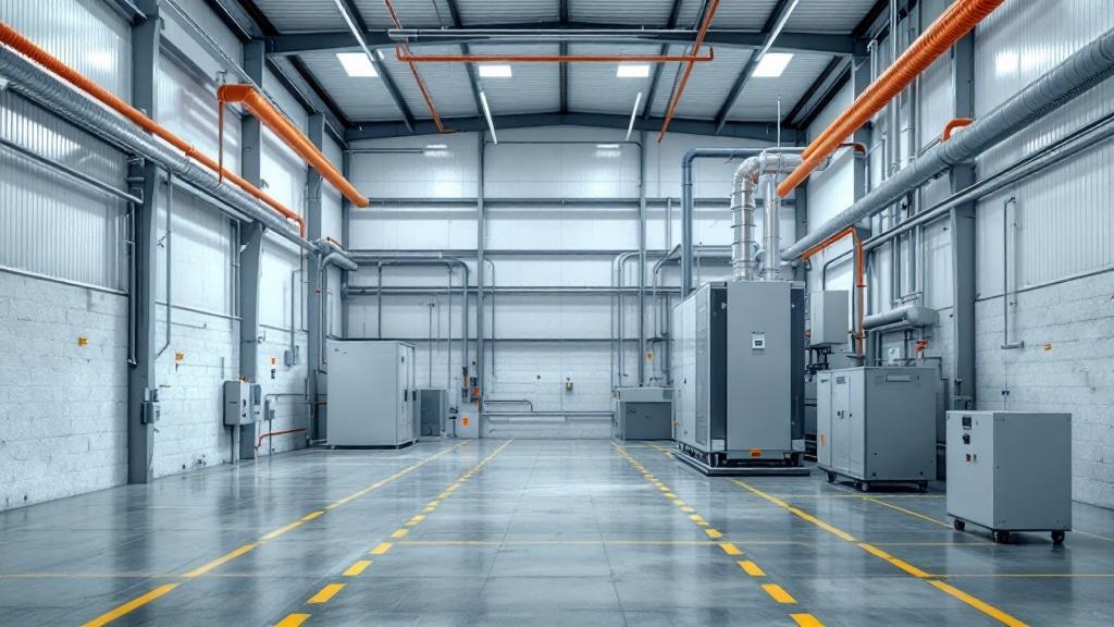 Отопление производственных помещений: выбор котла