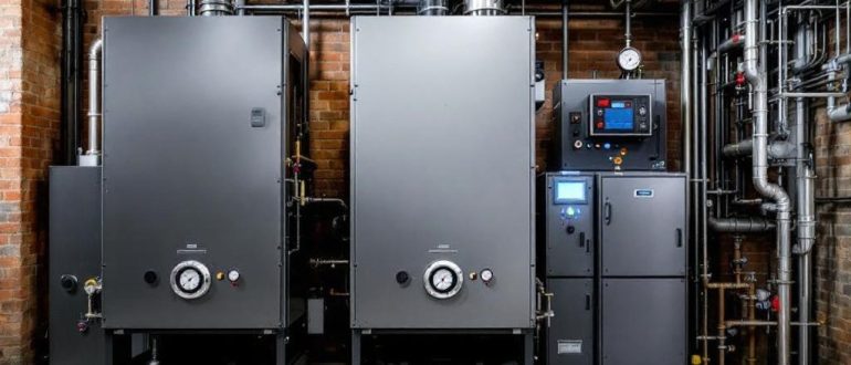 Отопление производственных помещений: выбор котла