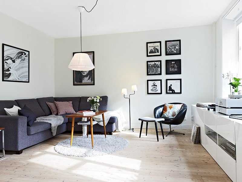 Комната в скандинавском стиле: особенности оформления интерьера, как подобрать мебель и декор, тонкости дизайна, как выбрать цвета и материалы, фото с примерами