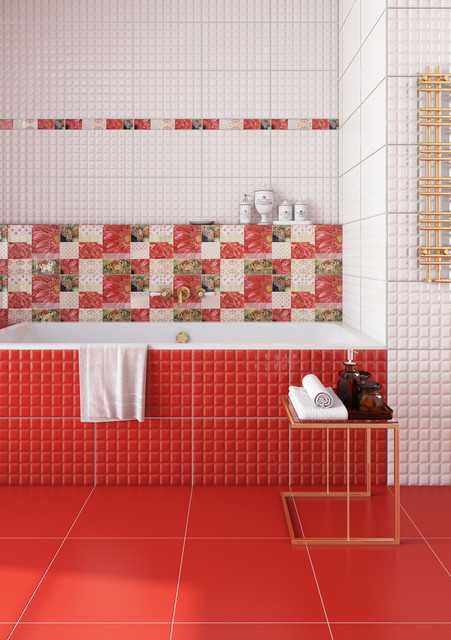 Керамическая плитка для ванной: 105 фото и советы для оптимального выбора