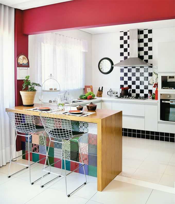 Плитка для кухни: разновидности керамического кафеля, критерии выбора 3д и с фотопечатью для кухонного интерьера, а также секреты облицовки