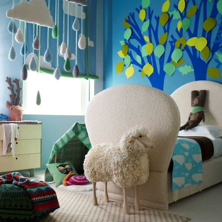 Как украсить детскую комнату? 80 фото примеров дизайна!