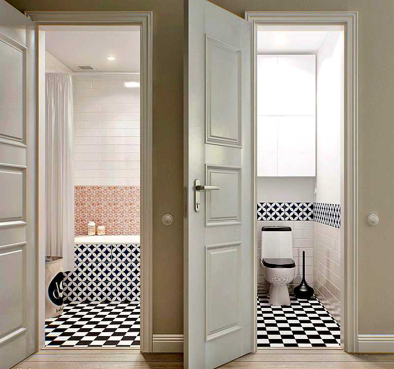Как выбрать влагостойкие двери для ванной комнаты — виды и особенности (фото, видео)