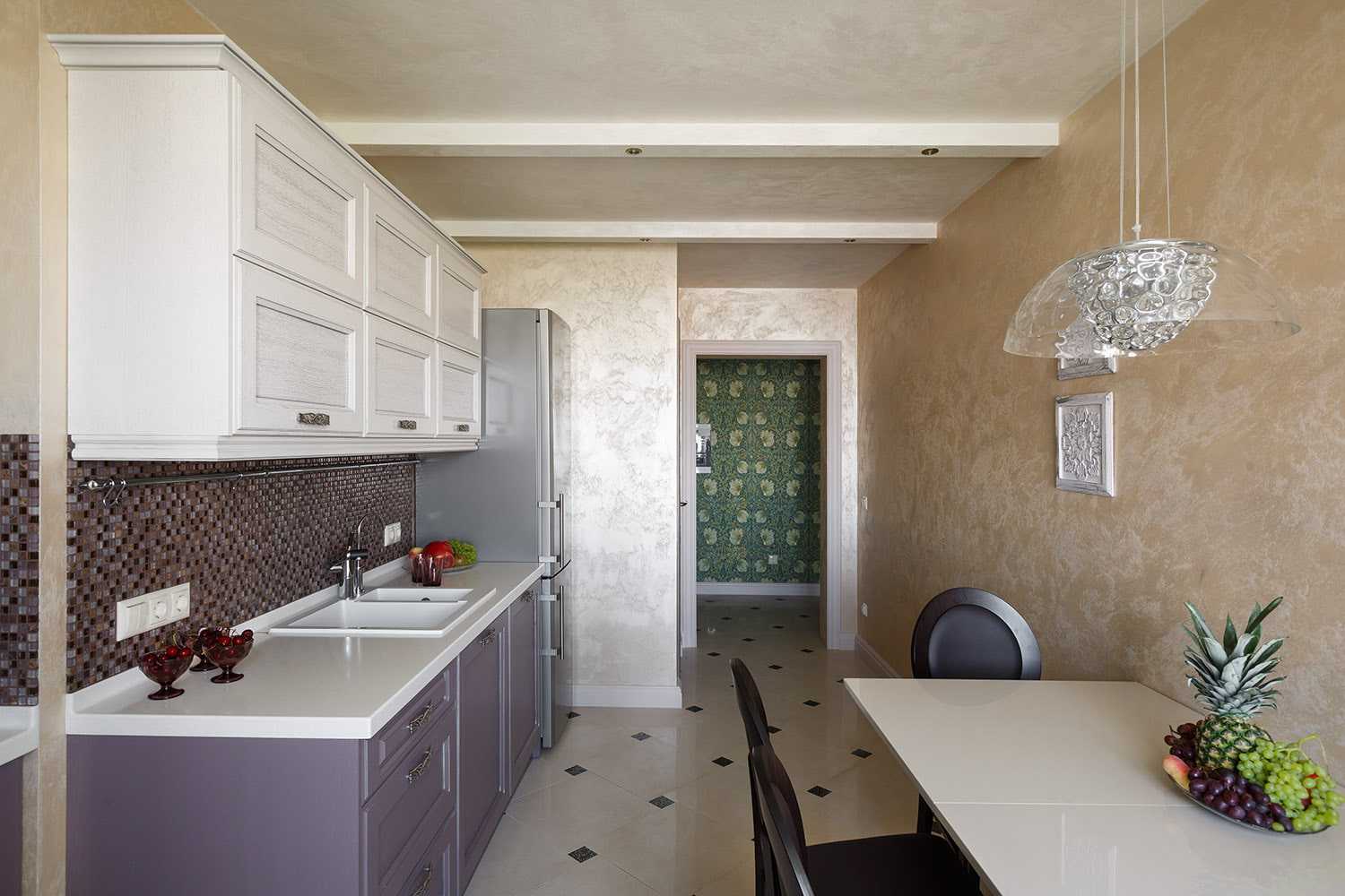 Варианты отделки стен на кухне: современные отделочные материалы для покрытия