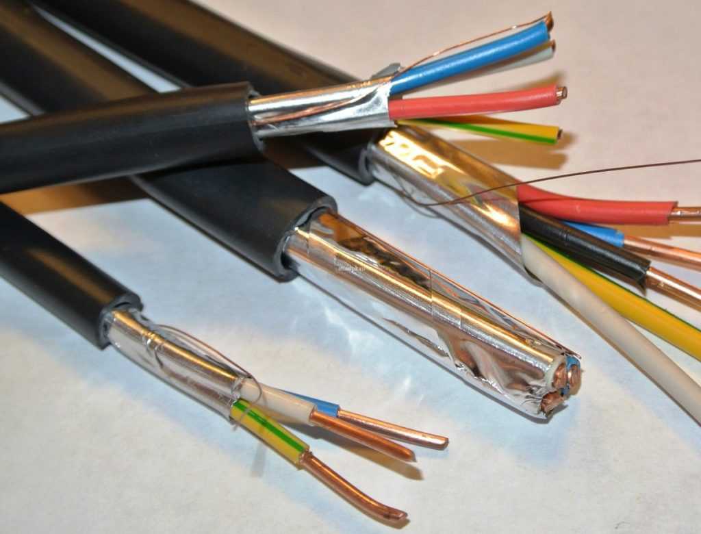 Виды и способы прокладки электрического кабеля