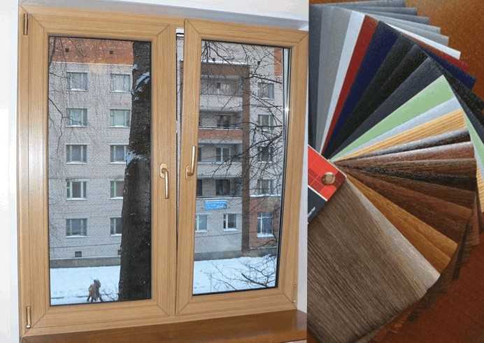 Коричневые пластиковые окна (29 фото): как покрасить пвх-стеклопакет, оконные конструкции темного цвета в интерьере дома из красного кирпича