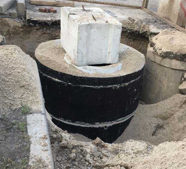Гидроизоляция колодца из бетонных колец