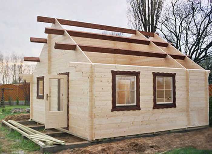 Строим деревянный дом своими руками