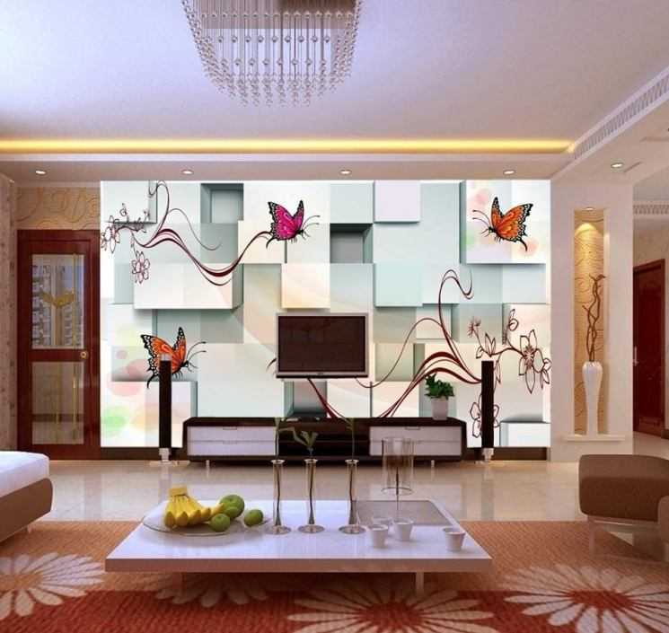 Декор стены в гостиной (51 фото): чем украсить, чтобы было уютно в комнате, как декорировать настенными рисунками и росписью