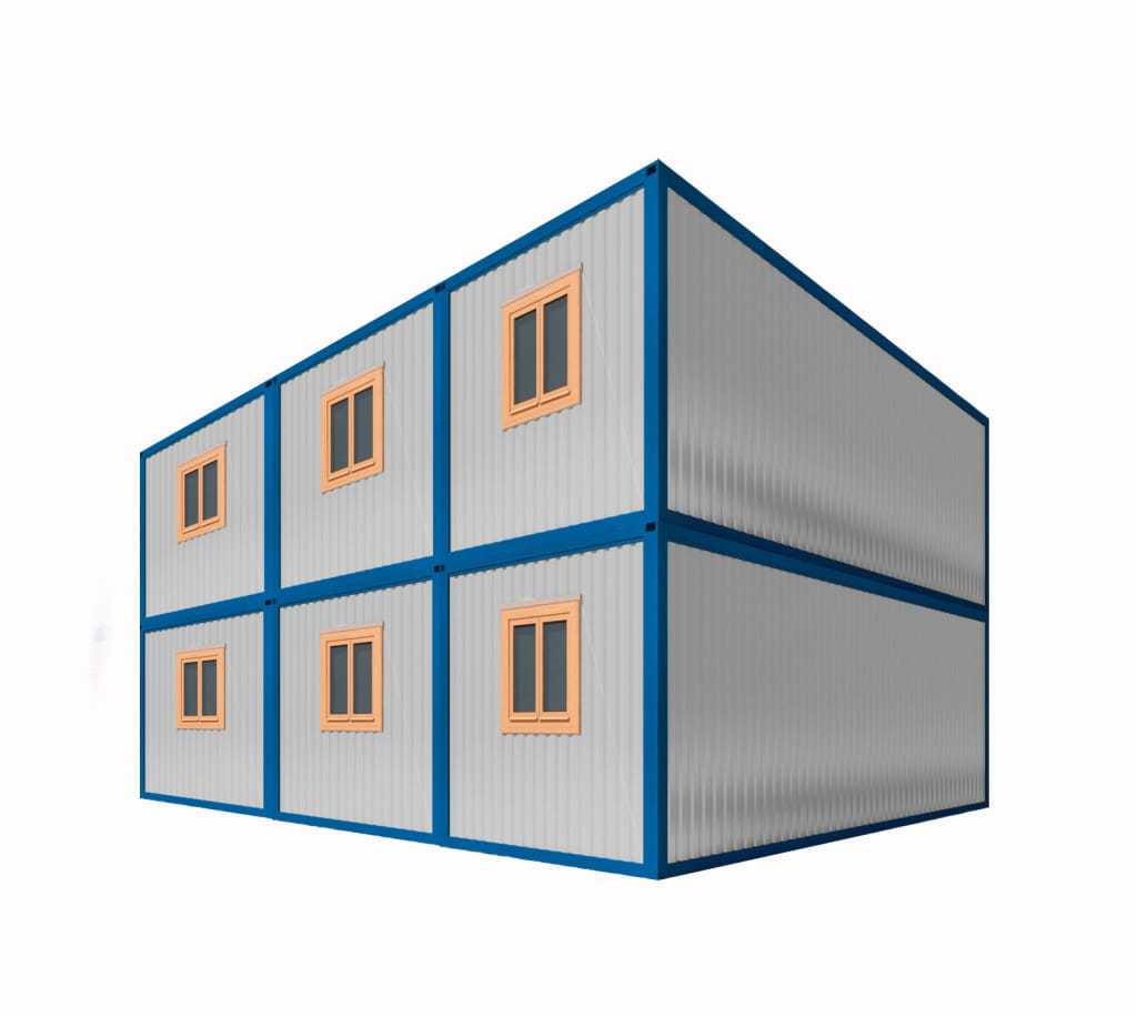 Модульные дома из блок контейнеров: проекты и цены, особенности строительства и преимущества, фото