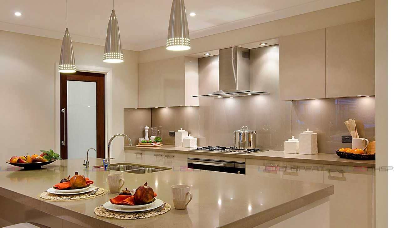 Светильники для кухни: как выбрать и купить встроенные светильники, гибкую подсветку для рабочей поверхности или маленького пространства, чем осветить над кухонным столом