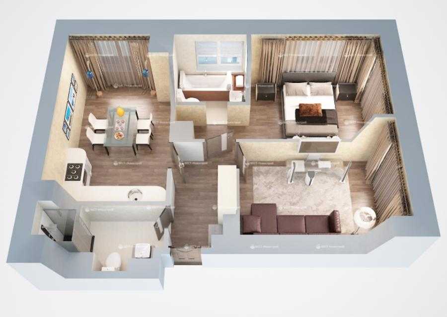 Планировка и дизайн интрьера квартир: тонкости выбора и варианты отделки