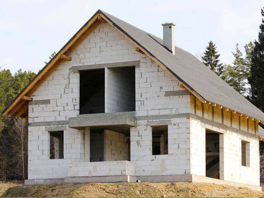 Строительство домов из сибита