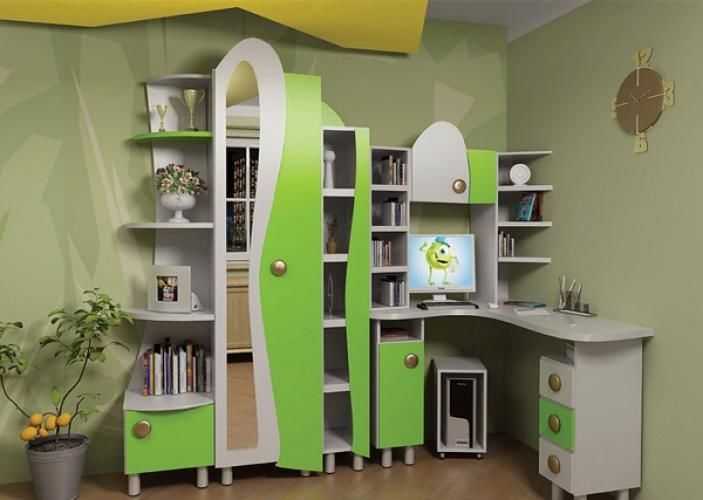 Выбор мебели для детской комнаты: мебель для мальчика и девочки