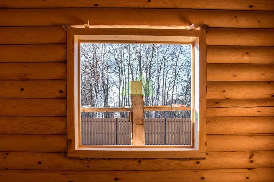Технология монтажа пластиковых окон в деревянном доме