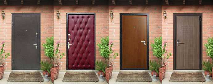 Входные железные двери в квартиру и частный дом: стандартные размеры, фото вариантов