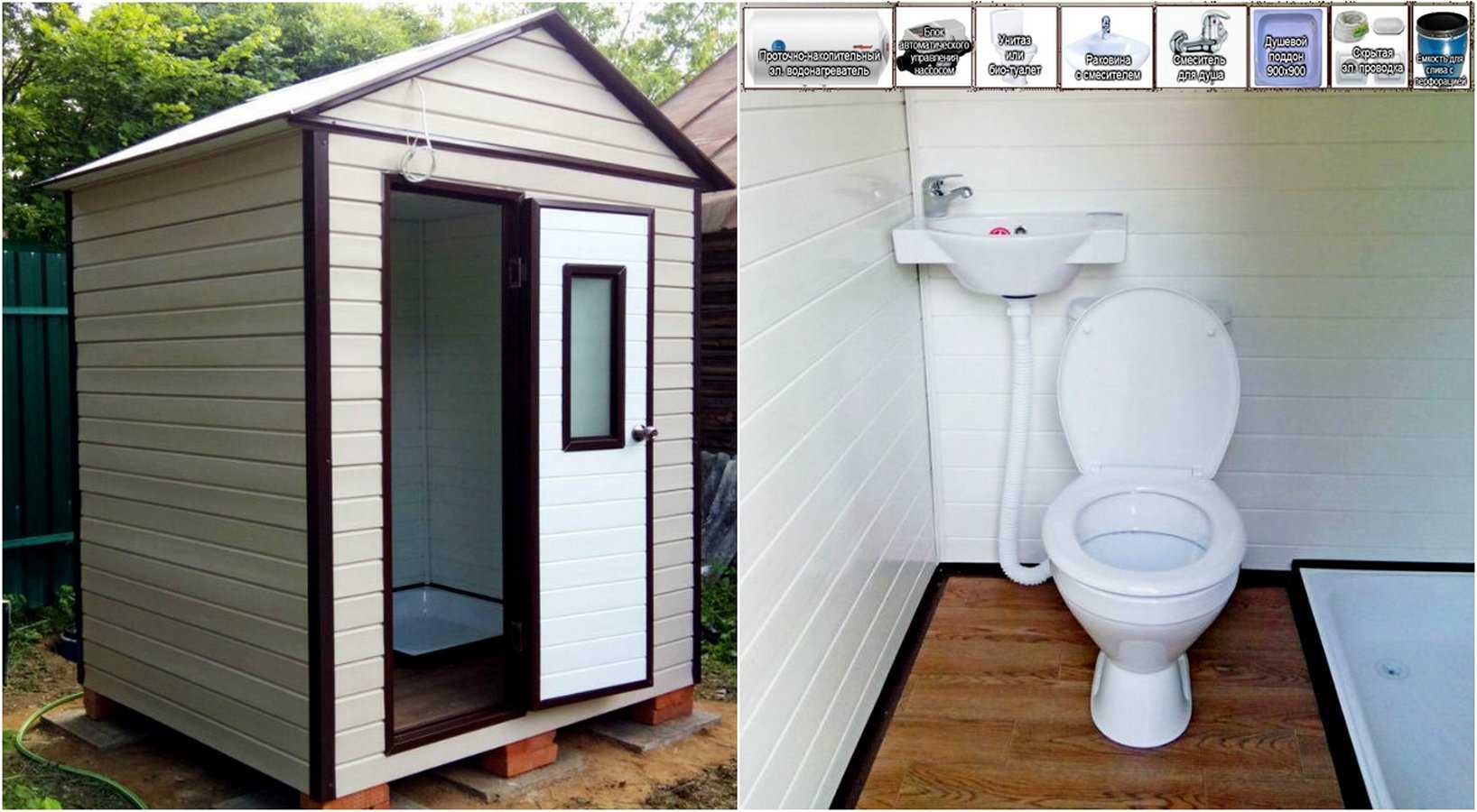 Классификация туалетных кабинок проводится по нескольким признакам. При выборе стоит обращать внимание на их особенности и достоинства.