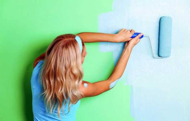 Покраска стен: технология, рекомендации по выбору краски, советы с видео