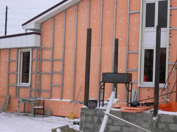 Этапы утепления деревянного дома пенополистиролом снаружи