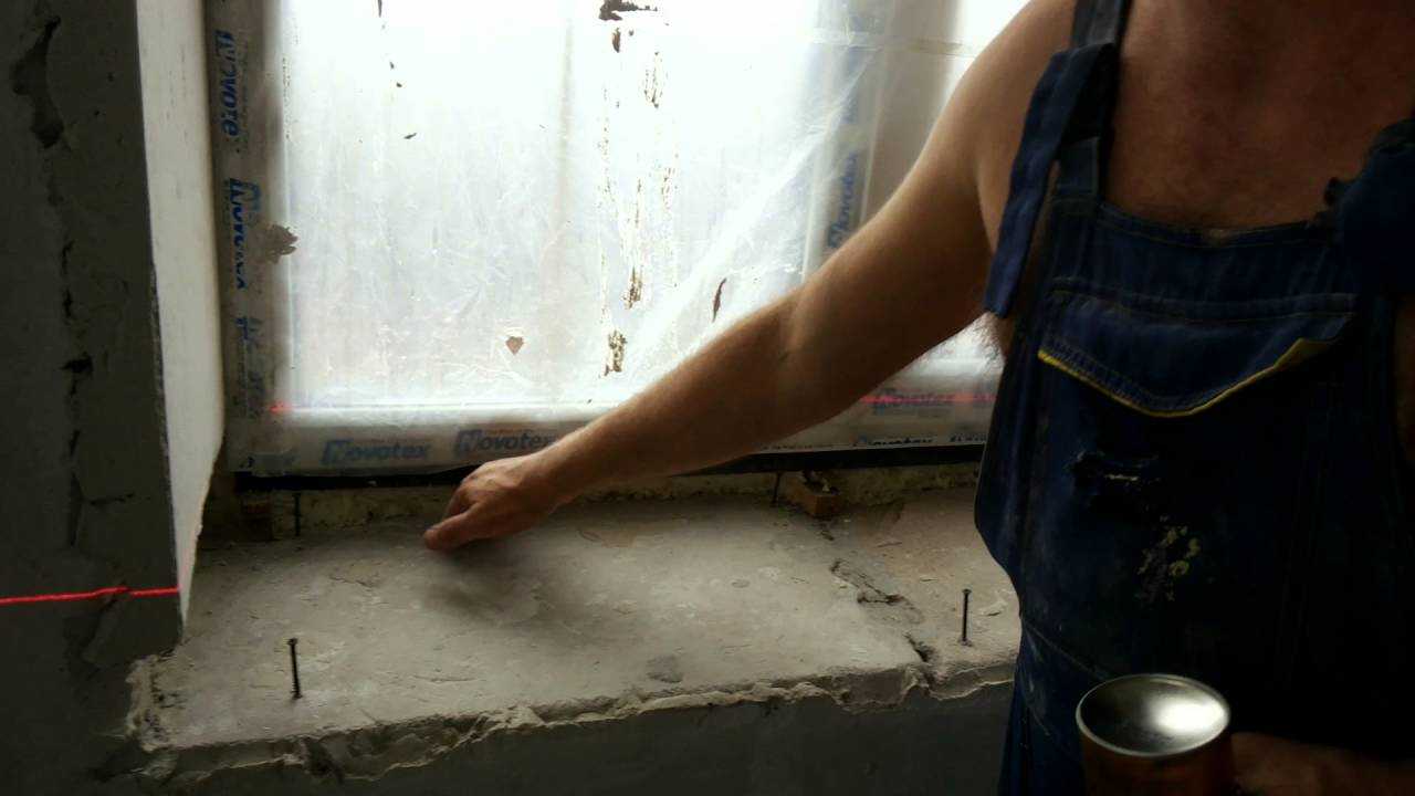 Ремонт подоконников пластиковых окон своими руками - стройпомощник