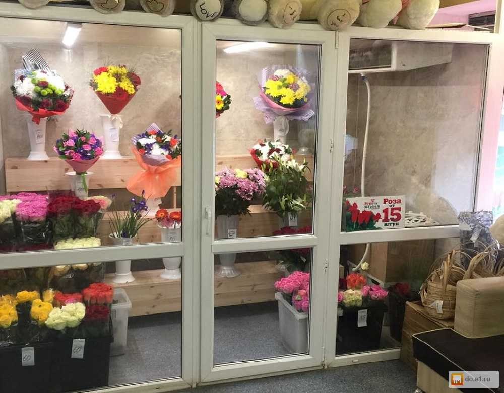 Цветочный магазин с расчетами