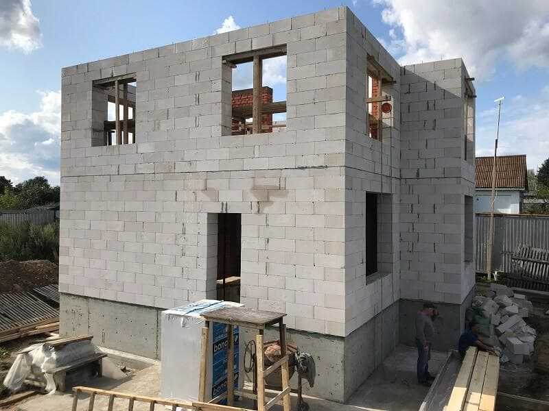Поэтапное строительство дома из газобетона ⋆ domastroika.com