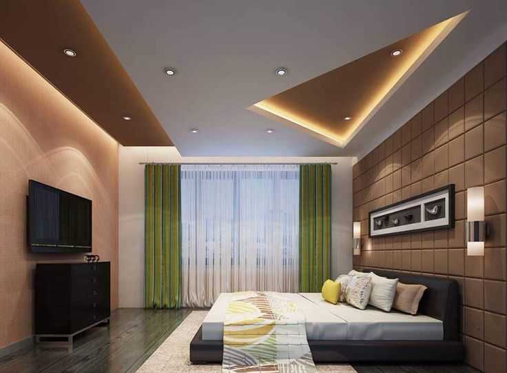 Навесные потолки для спальни (38 фото): дизайн подвесных потолков в комнатах