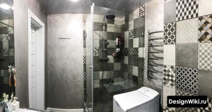Раскладка плитки в ванной - подбор дизайна и основные варианты размещения плитки (80 фото и видео)