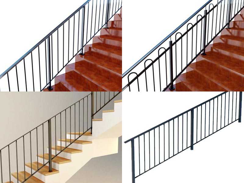 Перила для лестницы из металла: надежно, красиво, привлекательно