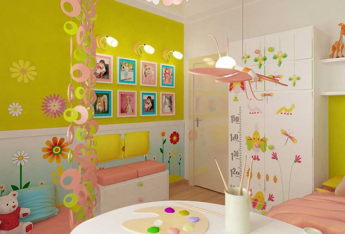 65 идей оформления стен в детской комнате - happymodern
