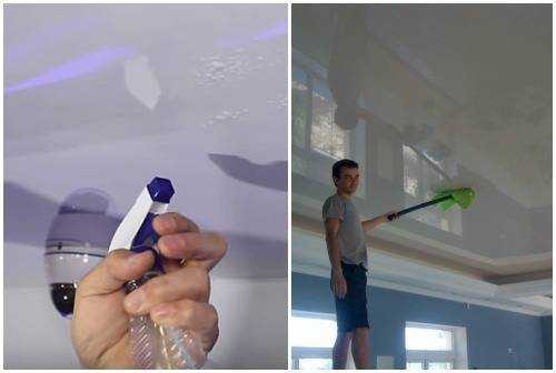 Как правильно мыть натяжные потолки: средства, способы и общие рекомендации