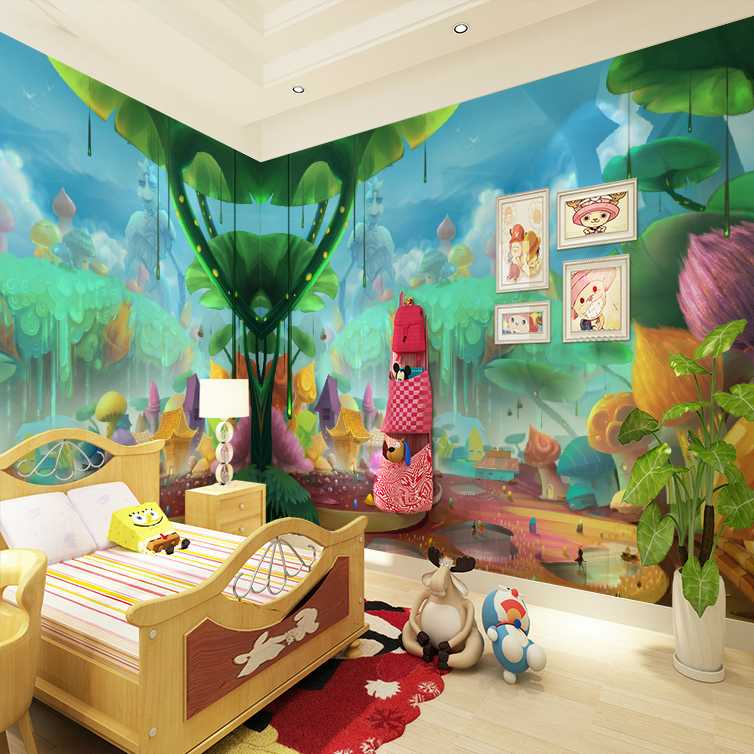 Фотообои для детской комнаты: 80 фото стильных способов украсить детскую девочки и мальчика