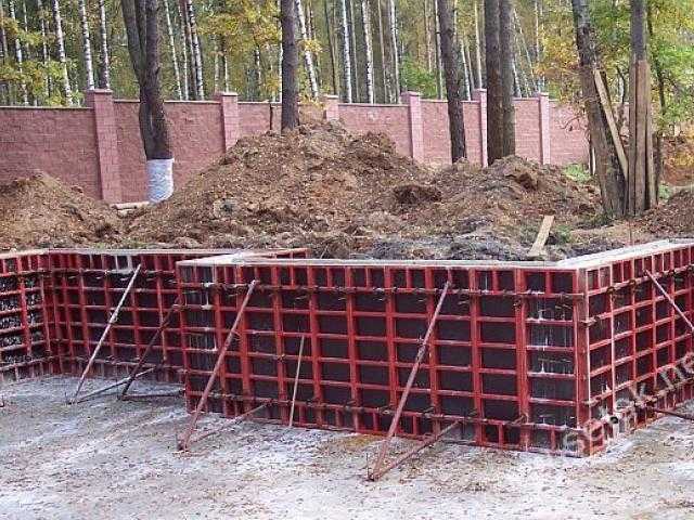 Опалубка стен, виды и характеристики