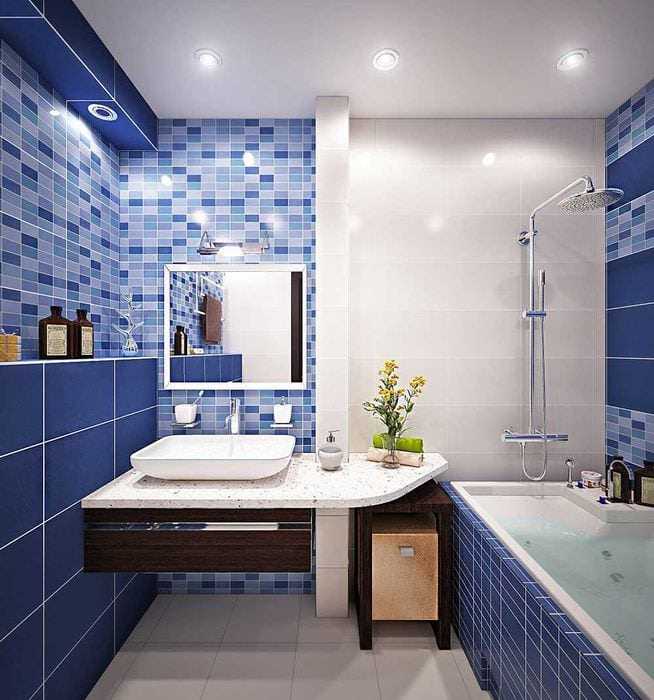 11 способов укладки плитки в ванной: необычный бюджетный интерьер