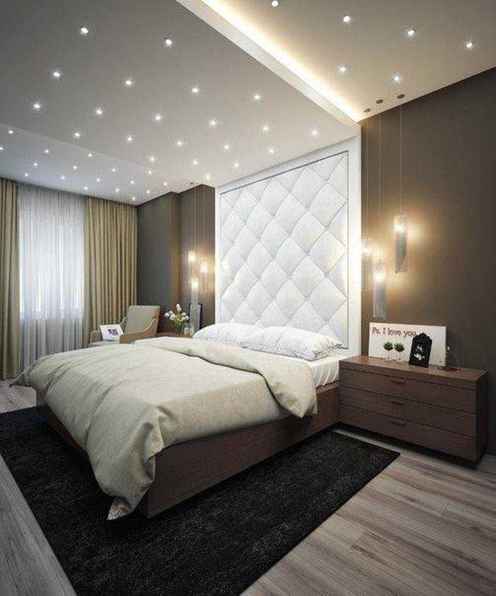 Дизайн натяжного потолка в спальне . какой лучше выбрать